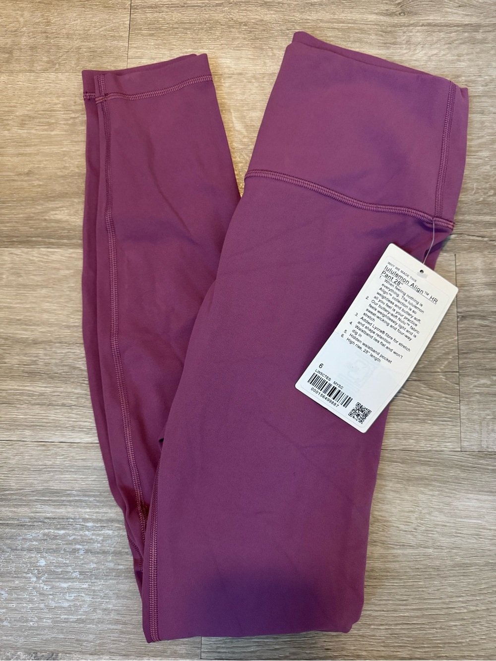 Lululemon align size 6